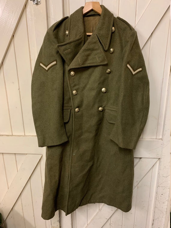 british army overcoat