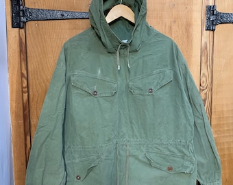 ジャケット・アウター Switzerland army motntain Smock 40~50's Vintage 1940/50s Swiss Army Mountain Smock French Jacket
