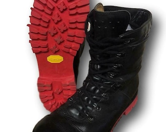 German Paraboots with New Red Vibram Soles