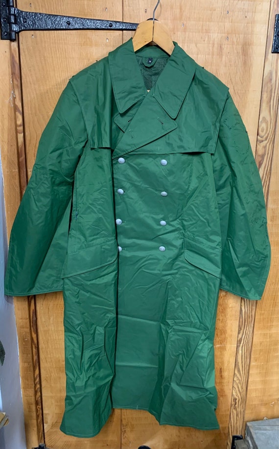 German Army Cold War Era Waterproof Mac, Coat