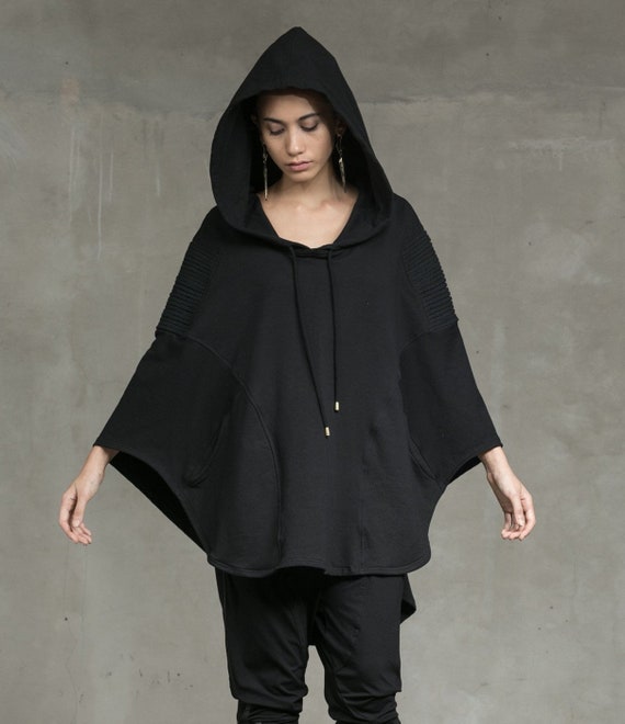 cape with hoodie