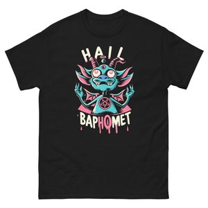 UNISEX Hail Baphomet Mens and Women&#39;s Classic T-Shirt