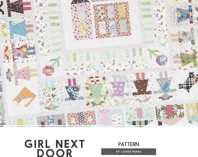 Louise Pappas Girl Next Door Quilt Pattern Etsy
