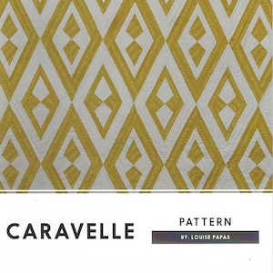 Louise Papas Quilt Pattern Caravelle Diamanten von Jen Kingwell Designs