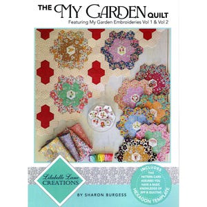 Lilabelle Lane Creations - Edredom EPP My Garden - Cartão Criativo