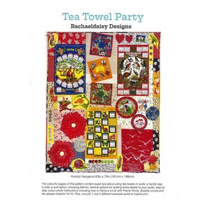 Rachaeldaisy Designs: Padrão de colcha para festa com pano de prato PAPEL