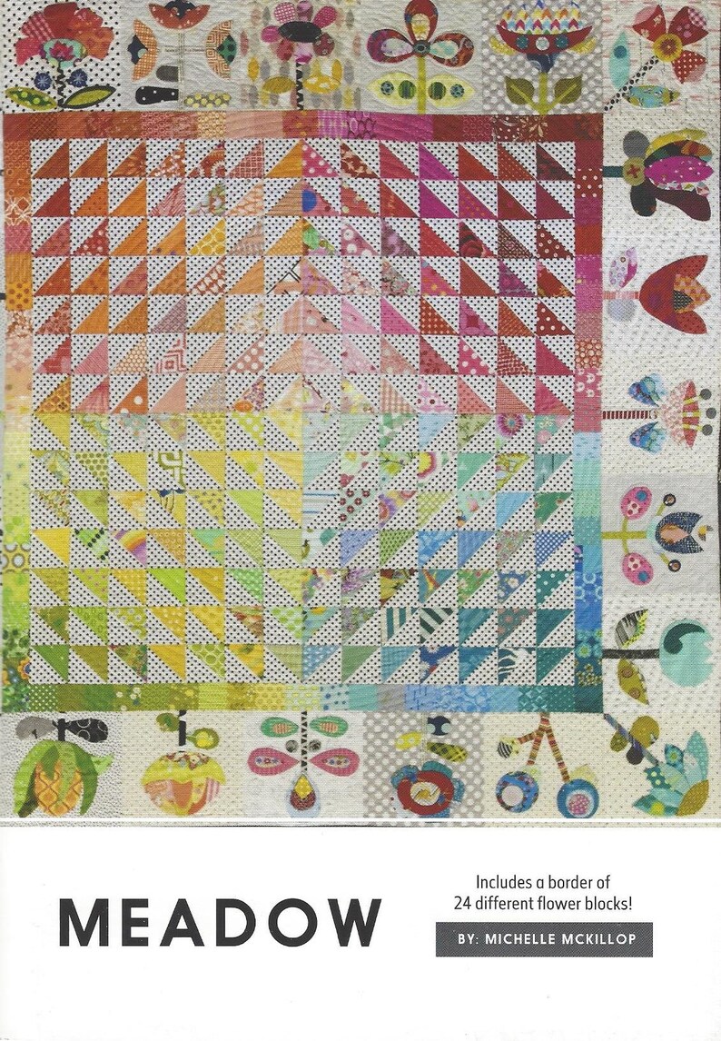 Meadow Quilt PATTERN ONLY by Michelle Mckillop for Jen Etsy UK