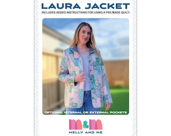 Laura Jacket Pattern by Melly and Me - Etsy