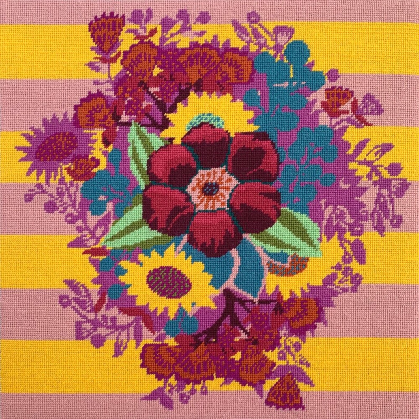 Anna Maria Horner Needlepoint / Tapestry Kit Centre of Attention Etsy