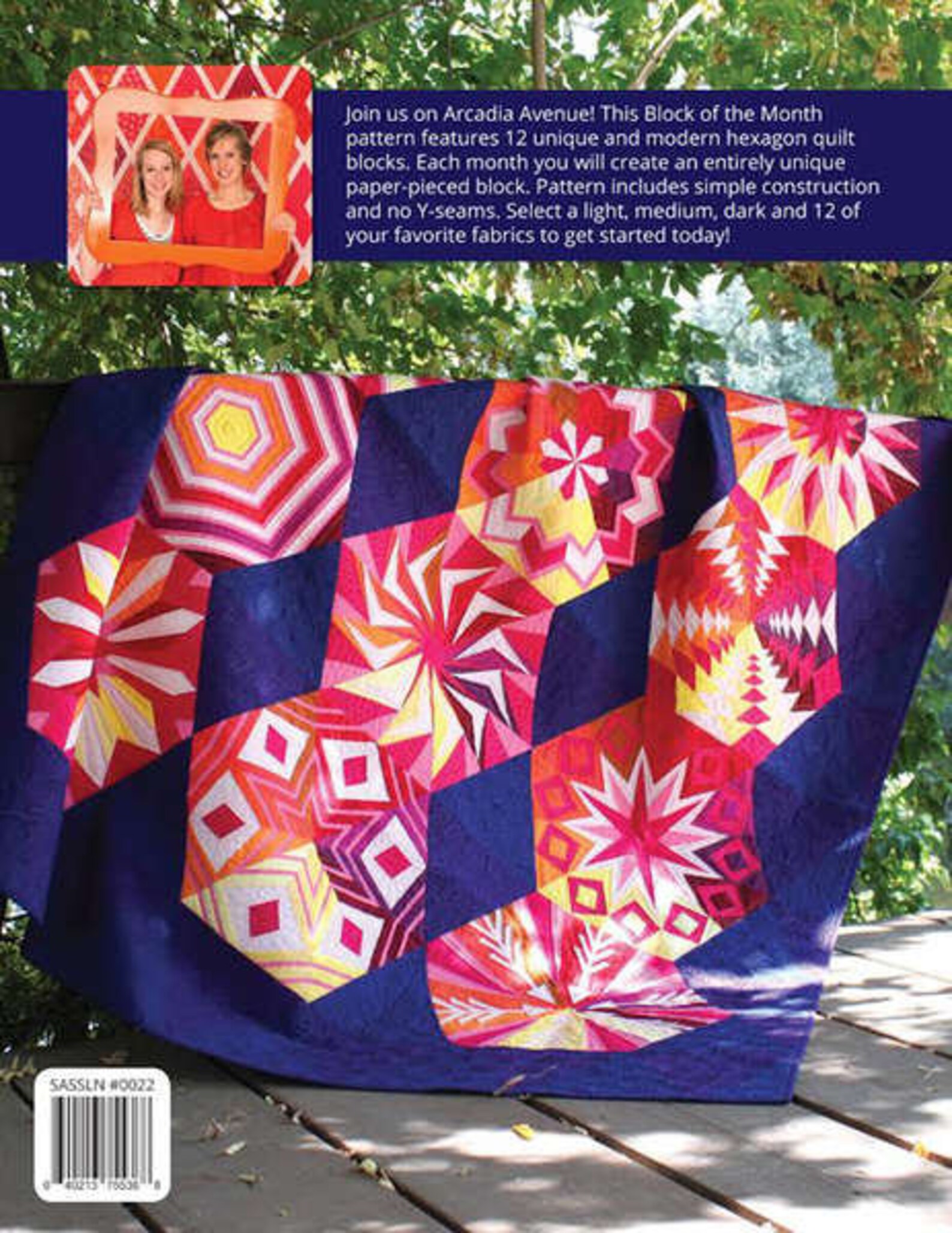 Arcadia Avenue Block of the Month Quilting PATTERN ONLY From Etsy