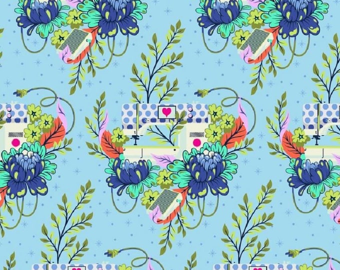 Tula Pink Homemade Petal to the Medal Noon PWTP40NOON Freespirit