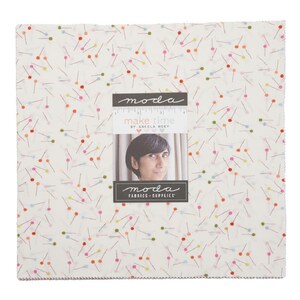 Make It LAYER CAKE av Aneela Hoey Moda Fabrics 25 cm fyrkantigt quilttyg förskuret 24570LC