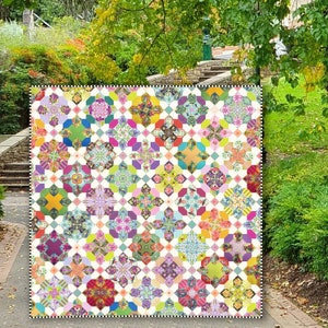 Asterisms Quilt PDF Pattern for EPP or Hand Piecing - Etsy Australia