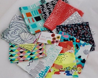 Fat Quarter Bundle: Here Comes the Fun by Caroline Hulse