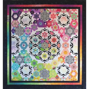 Lilabelle Lane Creations Dream Catcher QUILT PATTERN Include modelli in acrilico Progetto di patchwork in carta inglese
