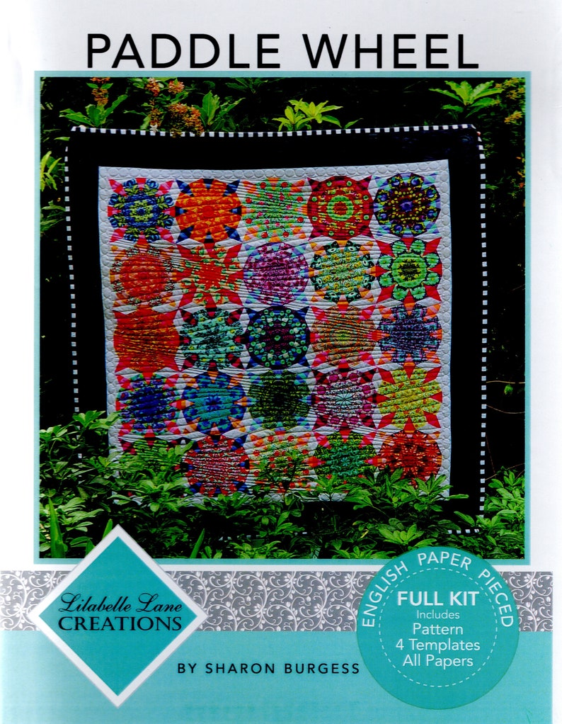 Lilabelle Lane Creations Paddle Wheel QUILT PATTERN Includes Etsy