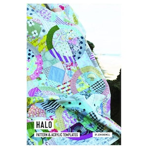 Jen Kingwell Designs: Molde e padrões para colcha Halo