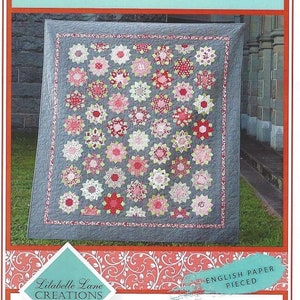 Lilabelle Lane Creations Tenderness QUILT PATTERN Includes Perspex Templates English Paper Piecing Project