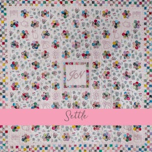 Judy Newman - A Very Fine House - Settle pattern, paper and template pack