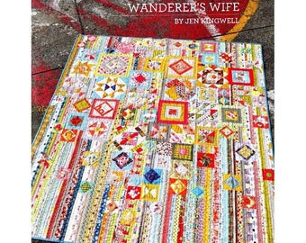 3e édition du livret de motifs de courtepointe Wanderer (Gypsy) Wife de Jen Kingwell Designs (le plus récent)