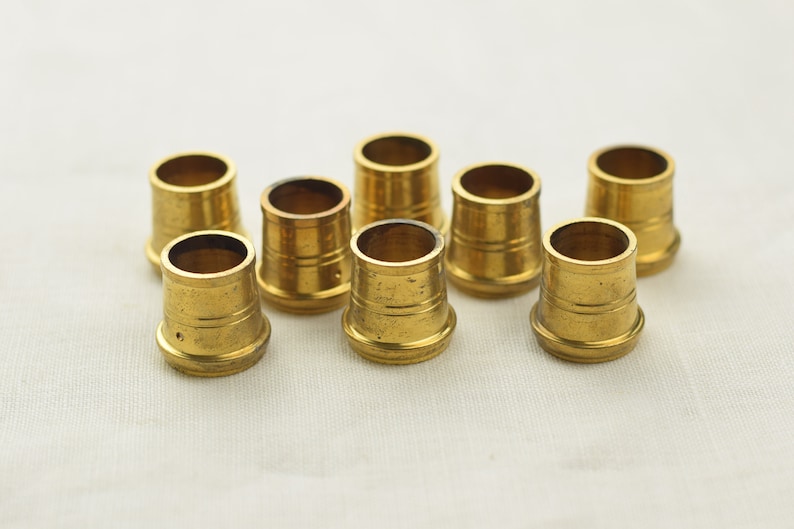 FF126 Antique Furniture Feet, SET OF 2 Brass Furniture Feet, French