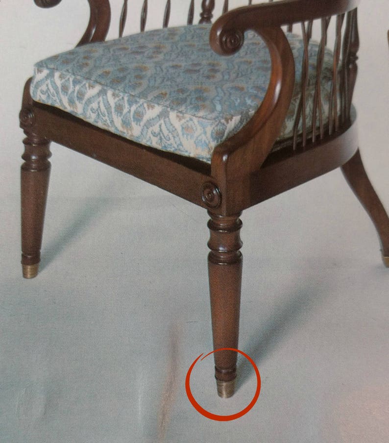 FF96 Antique Furniture Feet Brass Furniture Feet French Decor Etsy