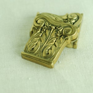 ES101 Antique Furniture Hardware 18th century French Reproduction restoration hardware brass furniture trim salvage antique French vintage