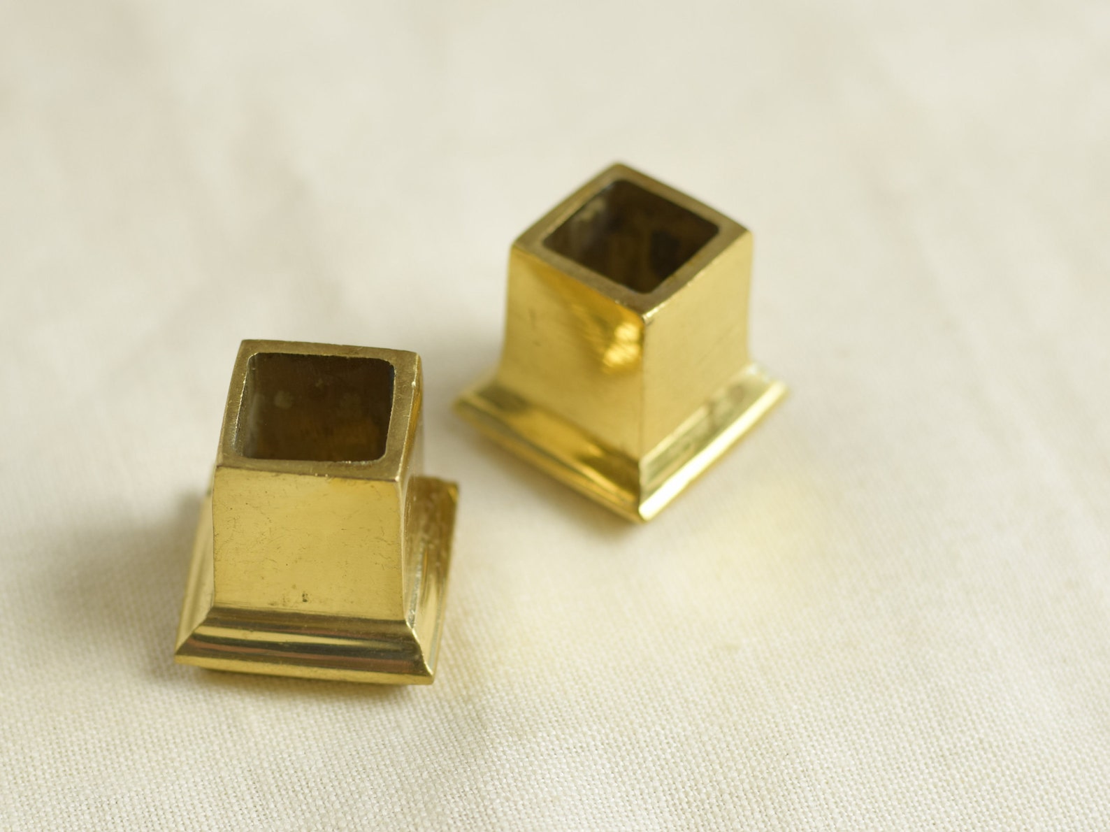 FF137 Antique Furniture Feet SET OF 2 Brass Furniture Feet Etsy