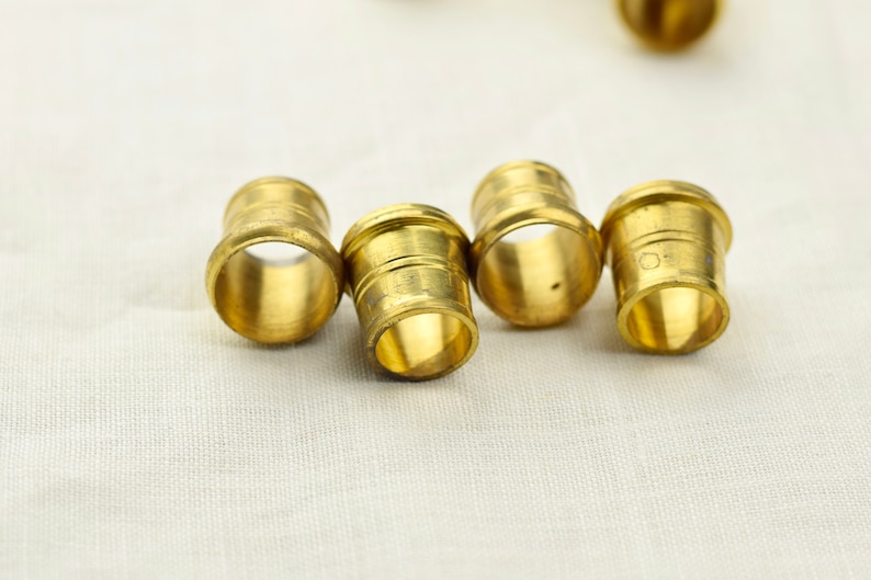 FF126 Antique Furniture Feet, SET OF 2 Brass Furniture Feet, French