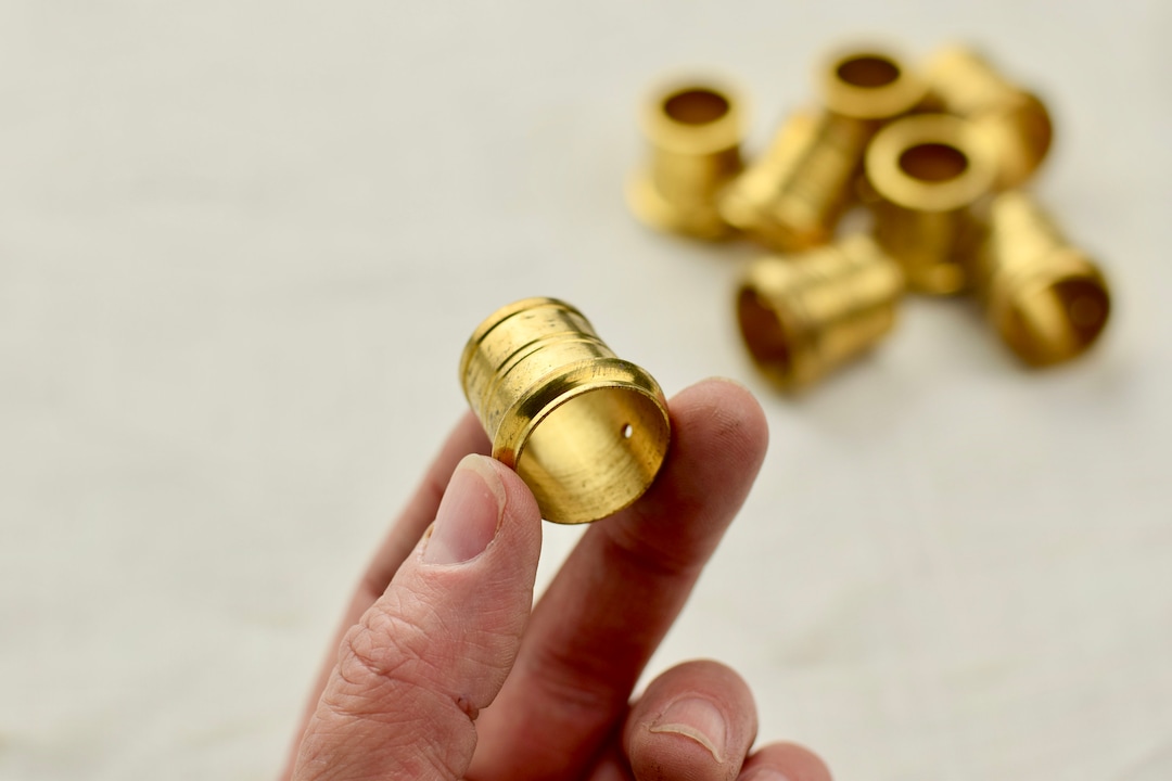 FF126 Antique Furniture Feet, SET OF 2 Brass Furniture Feet, French