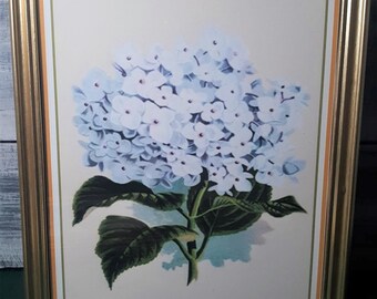 Cottagecore Hydrangea Wall Art Set, Vintage Floral Decor (PDF Pattern)