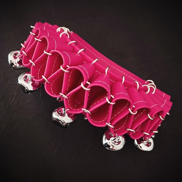 Hot Magenta Clown Collar