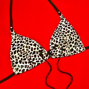 Snow Leopard Bralette