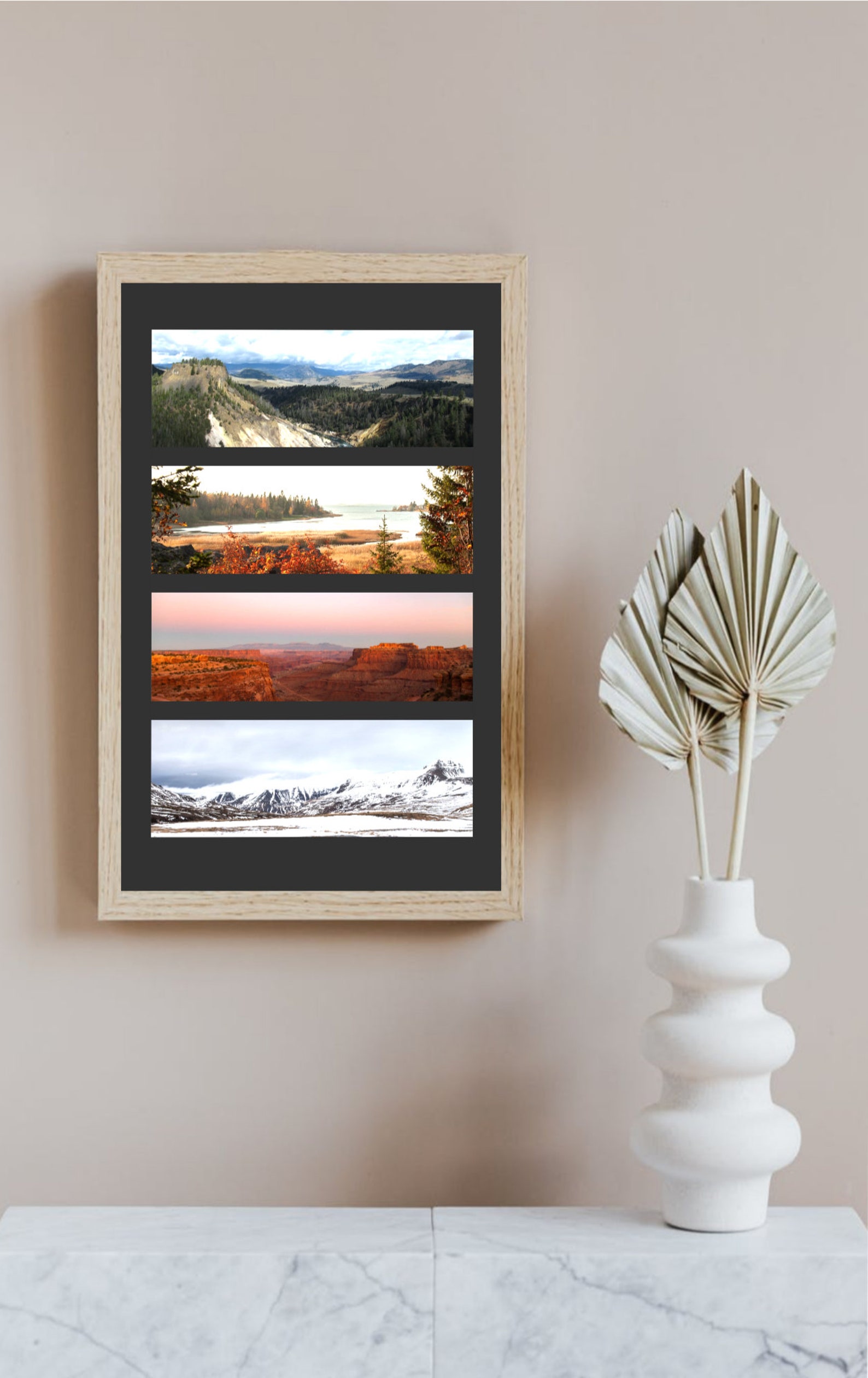 Wall art posters scenery nature mountains Digital Etsy