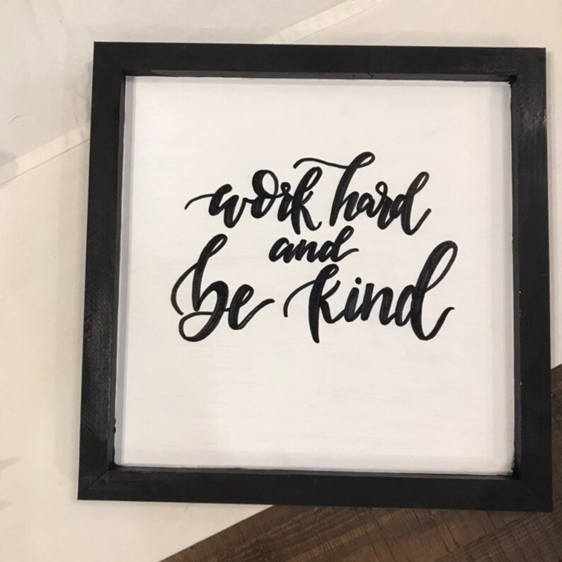 Small Square Sign