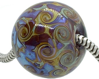 Large Handmade Glass Bead/Lampwork Glass Bead Set/Multi Colour Large Beads
