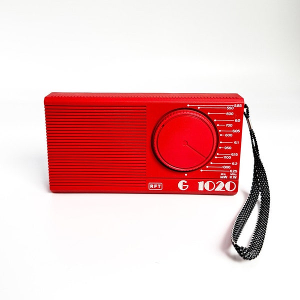 Taschenempfänger Radio G 1020 - Neuwertig Geschenk 80er Jahre - GDR Fa. RFT