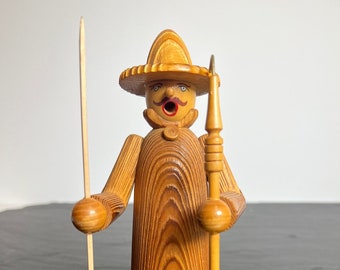 Shepherd Nature Incense Smoker Wooden Figure Figure Erzgebirge GDR #016