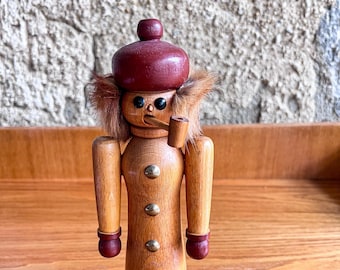 Smoker smoker wooden figure figure Erzgebirge Nikolaus GDR 80s
