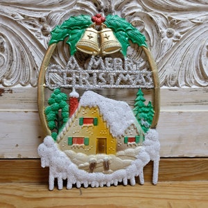 In rilievo Natale Maria Decorazione di Natale oE Montagne