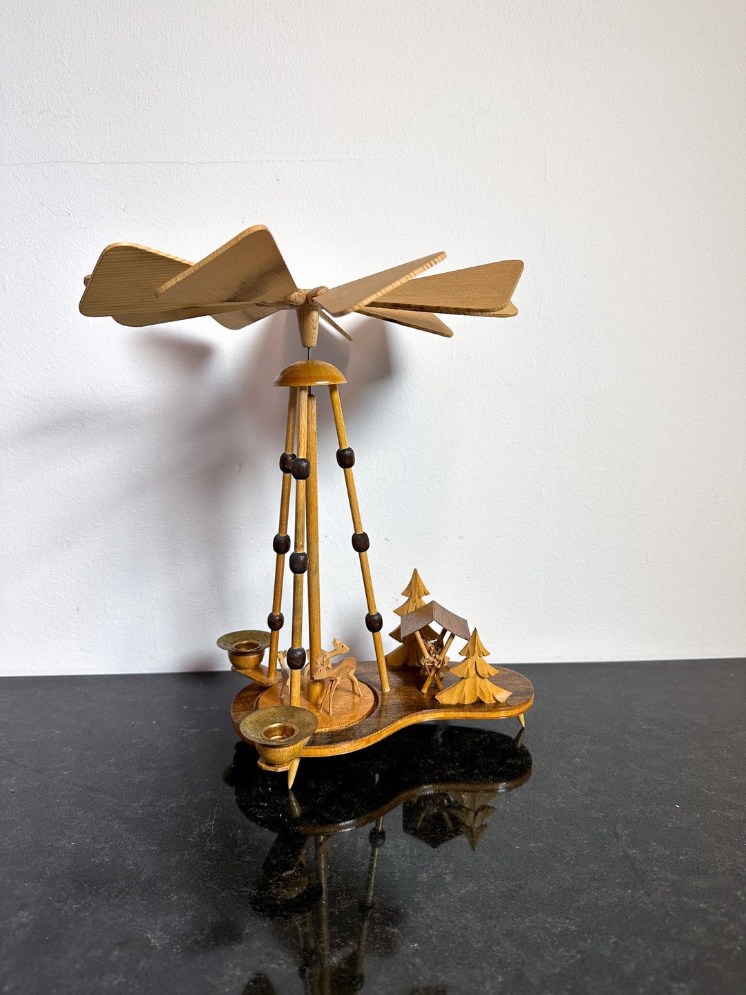 Pyramid Fa. Herold Erzgebirge Christmas Pyramid GDR Nativity - Etsy