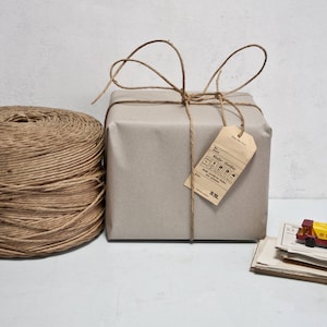 4kg Papierstrick DDR Gdr Strick Schnur Verpackungsschnur Bindestrick