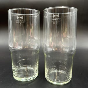 2 x Superfest Glasses Glass GDR Bauhaus 0.5l 2