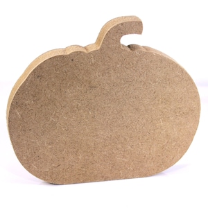 Free Standing Pumpkin Craft Shape Blanks 10cm to 30cm. 18mm Thick MDF. Halloween Home Decorating Crafts. Trick Or Treat, Jack o Lantern image 1