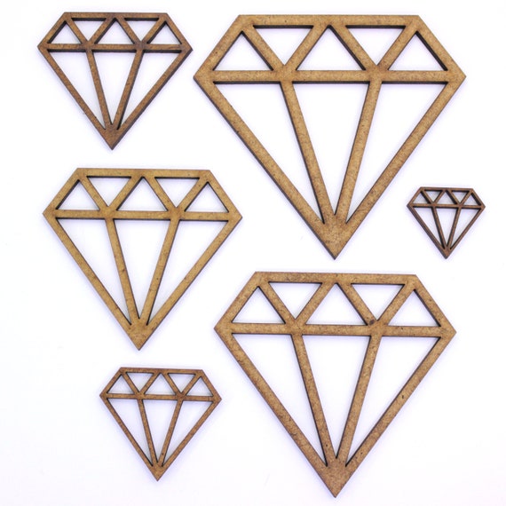 10 Pack Wooden PRINCESS Shape Craft Blank Embellishment PRINCESS