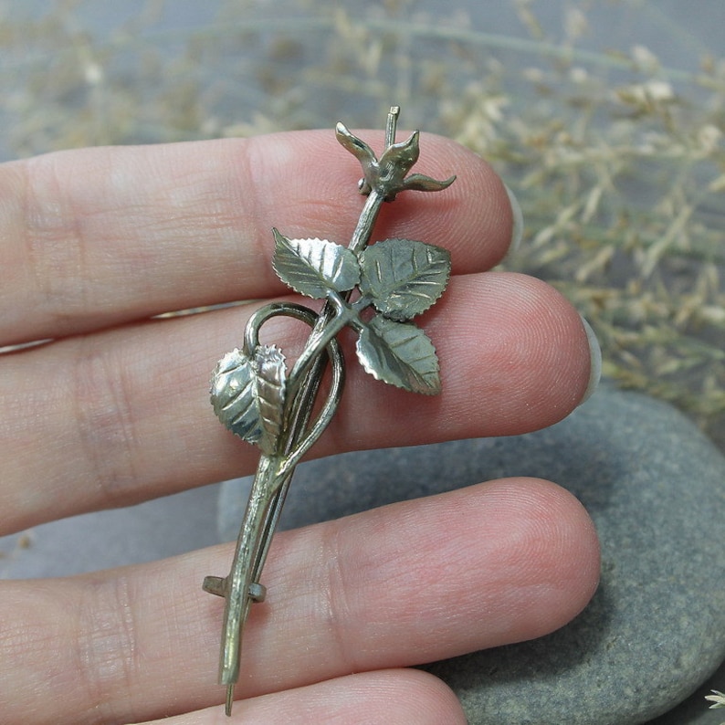 Brooch Pin Back Brooch Pin Brooch Base Floral Base Setting Etsy
