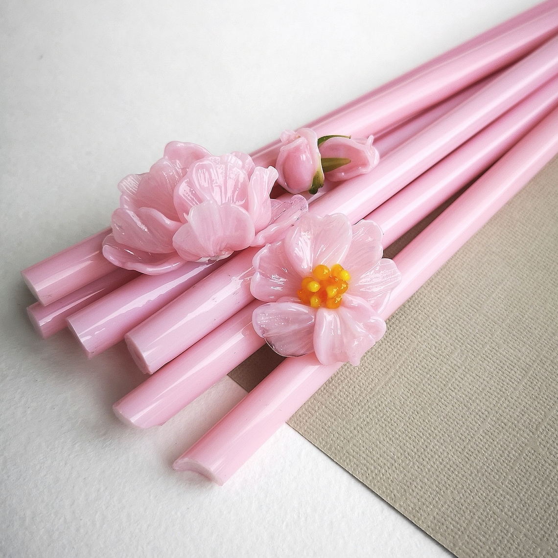Glass rods Lampwork Glass Rods COE 104. Sold per 0.25 pound Etsy