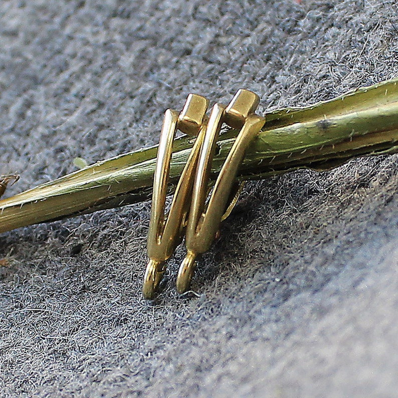 Antique Bronze Leverback Earring 3 pair Leverback Earrings Etsy