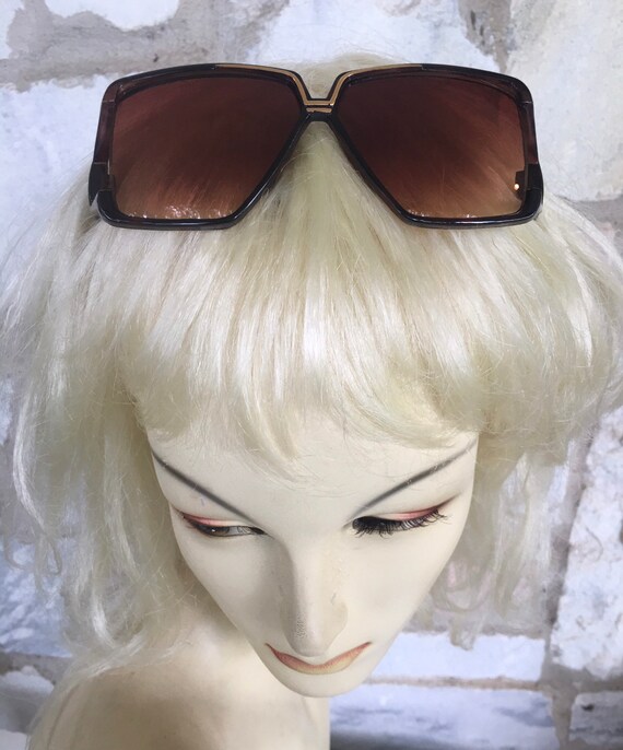 Vintage 80s Sunglasses, Avant Garde Sunglasses, V… - image 2