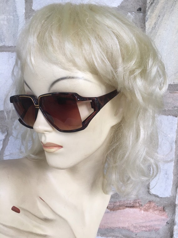 Vintage 80s Sunglasses, Avant Garde Sunglasses, V… - image 7